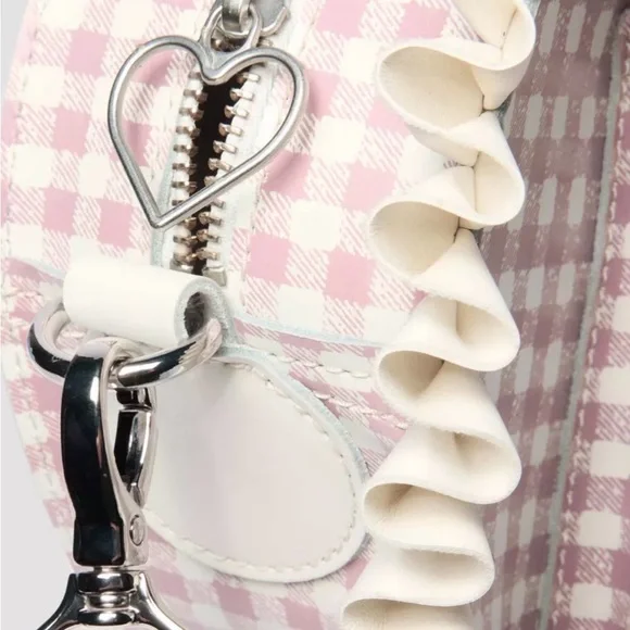 Dr. Martens Pink and White Gingham Bag - Picture 7 of 9
